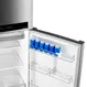 Geladeira Frost Free Midea 473 Litros MD-RT611EVK463 Turbo freezer Duplex Inverter Inox Bivolt
