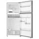 Geladeira Frost Free Midea 473 Litros MD-RT611EVK463 Turbo freezer Duplex Inverter Inox Bivolt