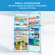 Geladeira Frost Free Midea 473 Litros MD-RT611EVK463 Turbo freezer Duplex Inverter Inox Bivolt