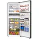 Geladeira Frost Free Midea 491 Litros MD-RT650EVKDX3 Duplex Inverter Preto Bivolt