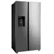 Geladeira Frost Free Midea 570 Litros MDRS761MYD461 Side by Side Inverter Turbo Freezer Inox Bivolt