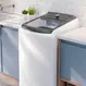 Máquina de Lavar Electrolux 14,5Kg LEE15 Efficient com Cesto Inox e Jet&Clean Branca 110V