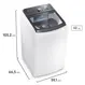 Máquina de Lavar Electrolux 14,5Kg LEE15 Efficient com Cesto Inox e Jet&Clean Branca 110V