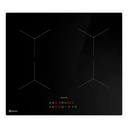 Cooktop de Indução 4 Bocas Electrolux IE4TW Timer Digital Power Boost Full Touch Preto 220V