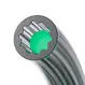 Tubo PTFE Creality Baixa Resistência Formato Estrela para Filamento 1,75 mm