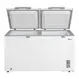 Freezer Horizontal Midea 418 Litros 2 Portas MDRC564FZD013 Turbo Freezer Inverter Branco Bivolt