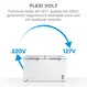 Freezer Horizontal Midea 418 Litros 2 Portas MDRC564FZD013 Turbo Freezer Inverter Branco Bivolt