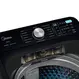 Máquina de Lavar Midea 16,5Kg MA512W165/GK-04 Wave Impeller Função Turbo Titanium 110V