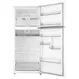 Geladeira Frost Free Midea 473 Litros MDRT611EVA011 Duplex Inverter Turbo Freezer Branca 110V