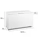 Freezer Horizontal Electrolux 513 Litros 1 Porta HI550T Função Turbo Freezer Branco Bivolt