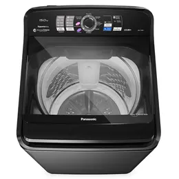 Máquina de Lavar Panasonic 15 kg NA-F150B1TA Turbo Secagem SmartSense Titânio 110V