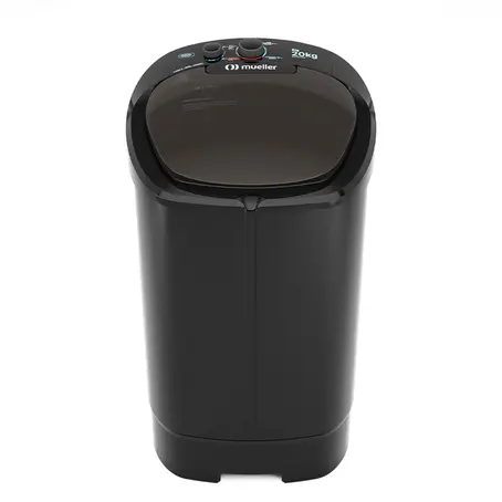 Tanquinho Mueller MLT20B 20 kg Lavagem por Turbilhonamento Semiautomático Preto 110V