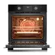 Forno de Embutir Elétrico de 80 litros Midea TSD80P2 Digital com Função Airfryer Preto 220V