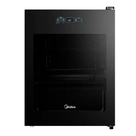 Frigobar Midea 66 litros MDRX106FGGGL3 Inverter Preto Bivolt