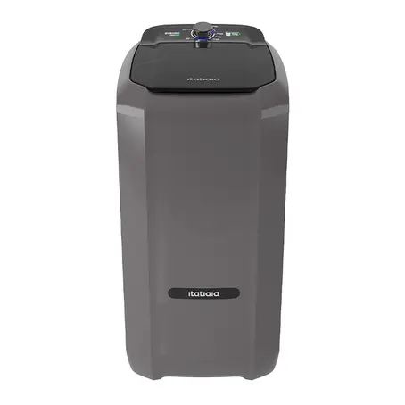 Tanquinho Itatiaia LSITA1100C 10 kg com 6 Programas de Lavagem Cinza Inox 110 V