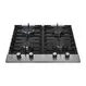 Cooktop 4 Bocas a Gás Fischer Platinium Mesa de Vidro e Acendimento Superautomático Bivolt
