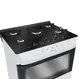 Fogão 5 Bocas a Gás Mueller MFV5BB Mesa de Vidro e Acendimento Automático Branco Bivolt