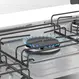 Fogão 5 Bocas a Gás Mueller MFI5BA Mesa de Inox Acendimento Manual e Queimador Ultra Chama Preto