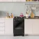 Fogão 4 Bocas a Gás Mueller MFV4BB Mesa de Vidro e Acendimento Automático Preto Fosco Bivolt