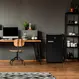 Frigobar Retrô Midea 95 Litros MRV10P1 Preto Ônix 110V