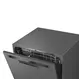 Lava Louças Midea 8 Serviços DWA08S1 com Ciclo Higienizador Cinza 110V