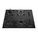 Cooktop 4 Bocas Mueller G5 Ultra Chama Preto Bivolt