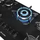 Cooktop 5 Bocas Mueller G5 Tripla Chama Super Automático Preto Bivolt