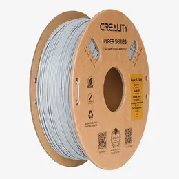 Filamento PLA para Impressora 3D Creality Hyper Fast PLA 1 Kg/Rolo 1.75 mm Cinza