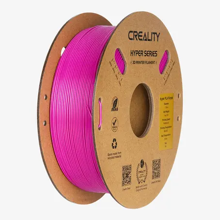 Filamento PLA para Impressora 3D Creality Hyper Fast PLA 1 Kg/Rolo 1.75 mm Roxo