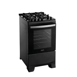 Fogão 4 Bocas a Gás Dako Supreme Glass com Acendimento Automático Mesa de Vidro Preto Bivolt