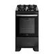 Fogão 4 Bocas a Gás Dako Supreme Glass com Acendimento Automático Mesa de Vidro Preto Bivolt