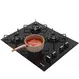 Cooktop 4 Bocas Consul a Gás CD060BE Mesa de Vidro Preto Bivolt