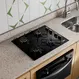 Cooktop 4 Bocas Consul a Gás CD060BE Mesa de Vidro Preto Bivolt