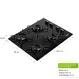 Cooktop 4 Bocas Consul a Gás CD060BE Mesa de Vidro Preto Bivolt