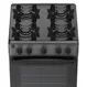 Fogão 4 Bocas à Gás Atlas Mônaco Lustro Acendimento Automático e Mesa Esmaltada Titanium Bivolt
