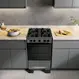 Fogão 4 Bocas à Gás Atlas Mônaco Lustro Acendimento Automático e Mesa Esmaltada Titanium Bivolt