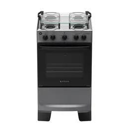Fogão 4 Bocas à Gás Atlas Mônaco Plus Acendimento Automático e Mesa de Inox Titanium Bivolt