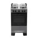 Fogão 4 Bocas à Gás Atlas Mônaco Plus Acendimento Automático e Mesa de Inox Titanium Bivolt
