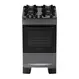 Fogão 4 Bocas à Gás Atlas Mônaco Top Glass Acendimento Automático e Mesa de Vidro Titanium Bivolt
