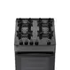 Fogão 4 Bocas à Gás Atlas Mônaco Top Glass Acendimento Automático e Mesa de Vidro Titanium Bivolt