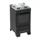 Fogão 4 Bocas à Gás Atlas Mônaco Plus Acendimento Automático e Mesa de Inox Preto Bivolt