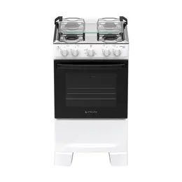 Fogão 4 Bocas à Gás Atlas Mônaco Plus Acendimento Automático e Mesa de Inox Branco Bivolt