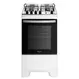 Fogão 4 Bocas a Gás Dako Supreme com Acendimento Automático Mesa Inox Branco Bivolt