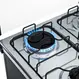 Fogão 4 Bocas a Gás Dako Supreme com Acendimento Automático Mesa Inox Branco Bivolt