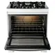 Fogão 5 Bocas a Gás Dako Supreme Glass com Acendimento Automático Mesa de Vidro Branco Bivolt