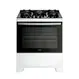 Fogão 5 Bocas a Gás Dako Supreme Glass com Acendimento Automático Mesa de Vidro Branco Bivolt