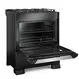 Fogão 5 Bocas à Gás Mueller Decorato Vetro G3 Acendimento Automático Mesa em Vidro Preto Bivolt