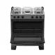 Fogão 5 Bocas à Gás Atlas Mônaco Plus Acendimento Automático e Mesa de Inox Titanium Bivolt