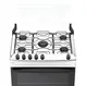 Fogão 5 Bocas à Gás Atlas Mônaco Top Acendimento Automático e Mesa de Inox Branco Bivolt