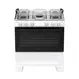 Fogão 5 Bocas à Gás Atlas Mônaco Plus Acendimento Automático e Mesa de Inox Branco Bivolt